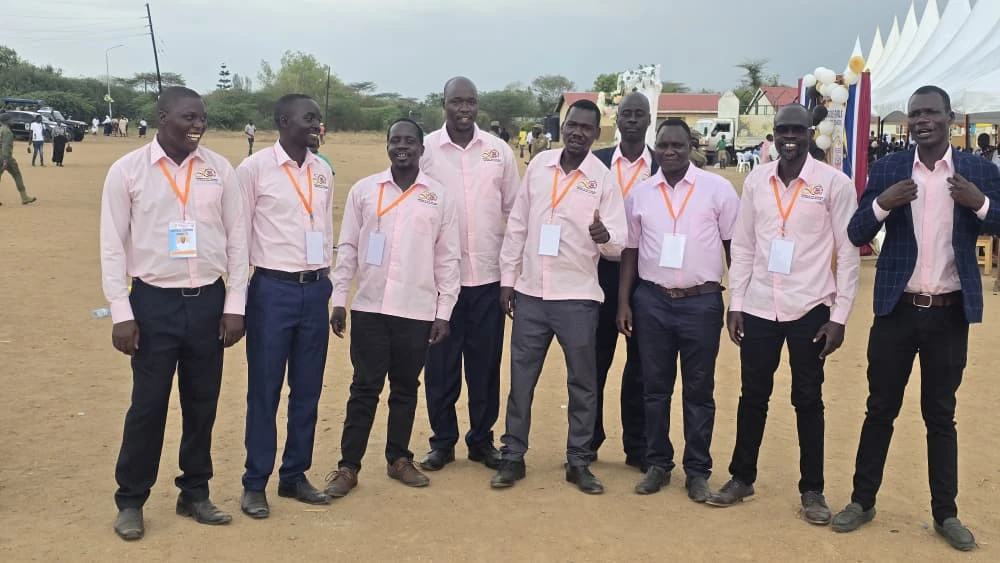 Kangole Girls school staff at an event