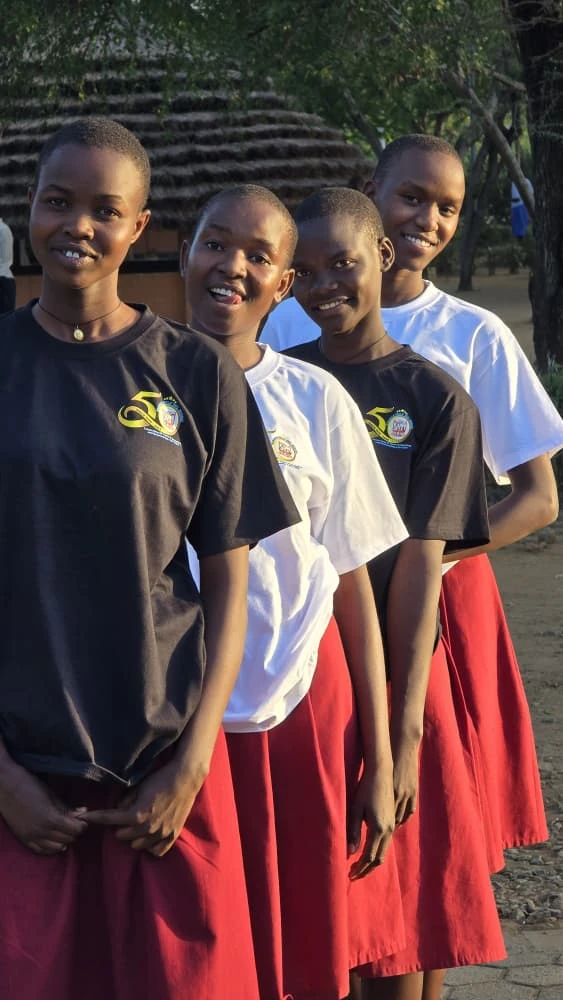 Kangole Girls students in co-curricular attire